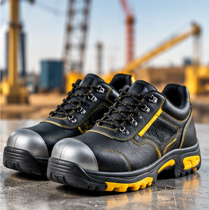 Steel-Toe Safety Shoes